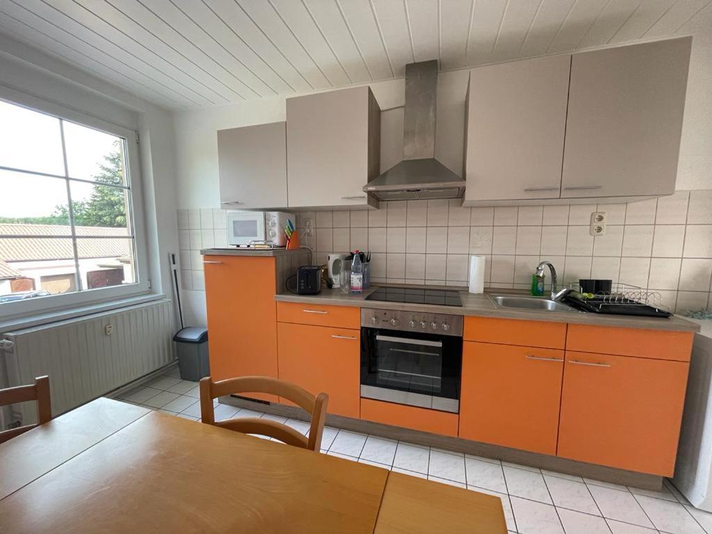 Ferienwohnung Unter Den Linden ハルベ エクステリア 写真